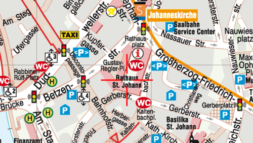 Innenstadtplan