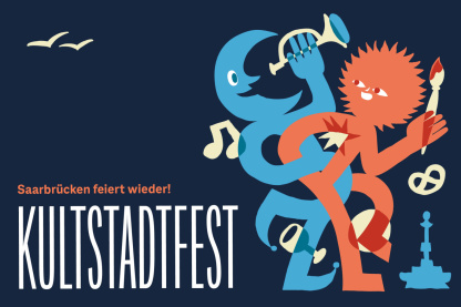 Plakatmotiv Kultstadtfest 2022