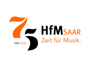 Logo HfM 75 Jahre