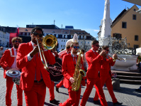 Impressionen vom Kultstadtfest-Samstag 2022: Radio Brass Saar
